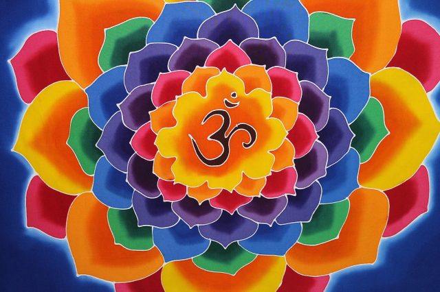The Om-Swastika-Lotus Connection